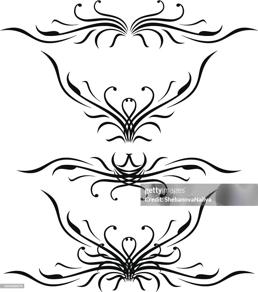 Abstract calligraphy
