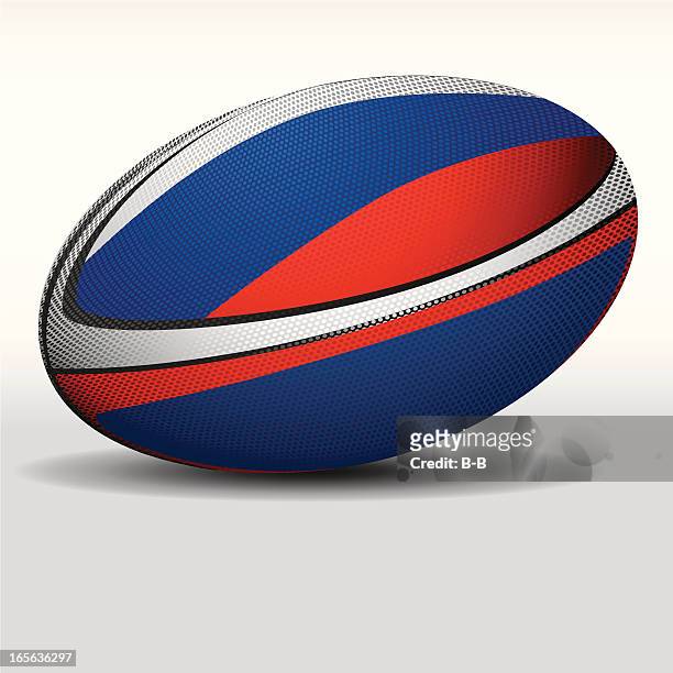 rugby-ball-russland - rugby ball stock-grafiken, -clipart, -cartoons und -symbole