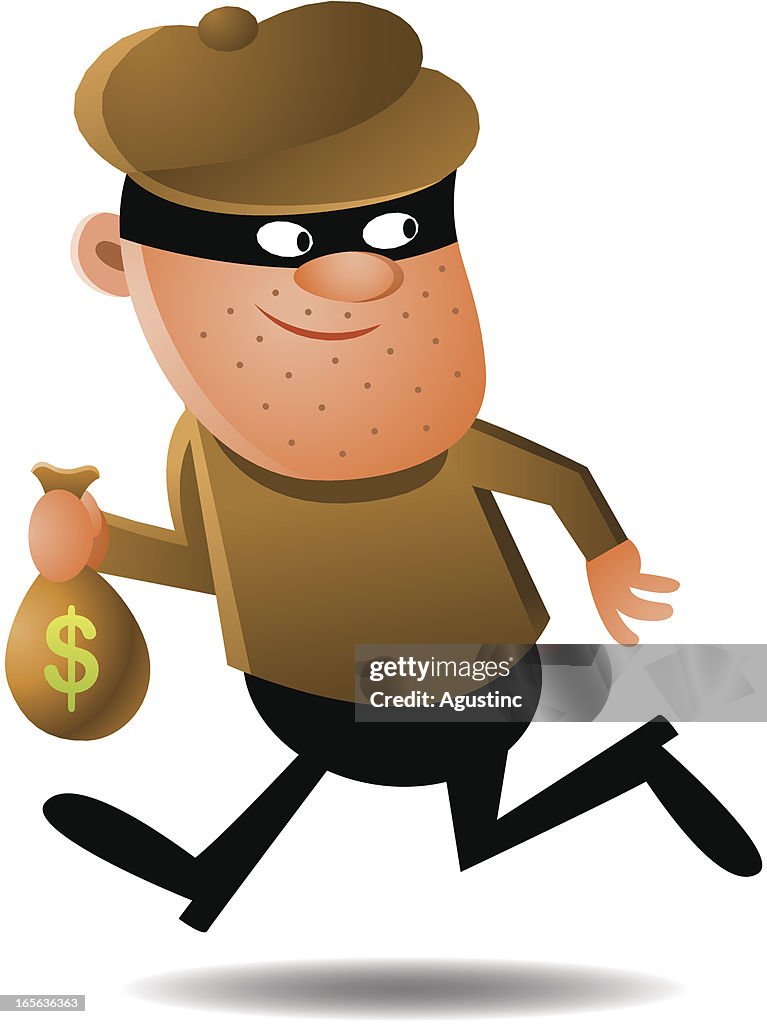 Thief High-Res Vector Graphic - Getty Images