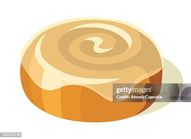 ilustrações, clipart, desenhos animados e ícones de rolinhos de canela - sweet bun