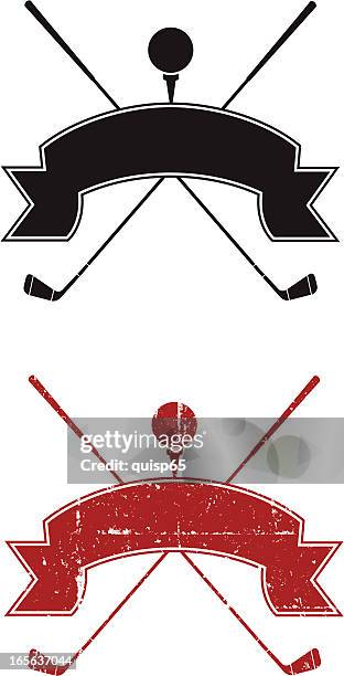 golf insignia - squash sport stock illustrations