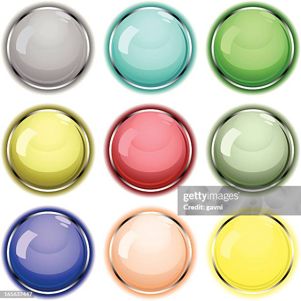 One Shiny Button Shiny Buttons High-Res Vector Graphic - Getty Images