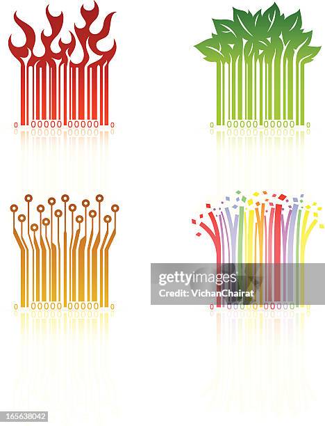 Tree Barcode 618 Tree Of Codes Stock Photos, High-Res Pictures, and Images - Getty ...