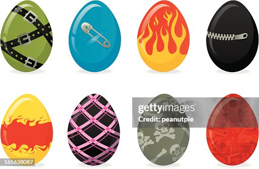 Punk Easter Eggs Punk Easter Eggs