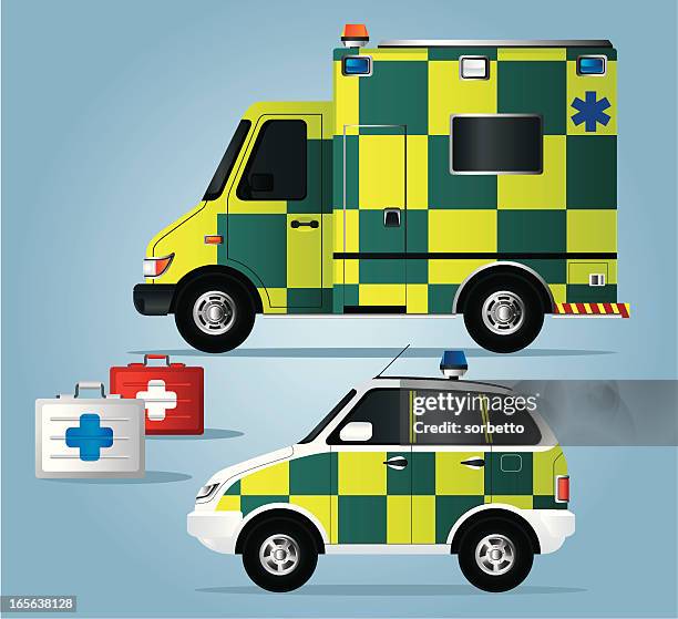 ilustrações, clipart, desenhos animados e ícones de ambulância. - ambulance