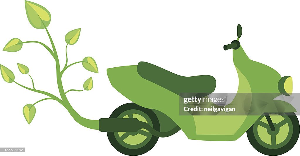 Eco Green Bio Scooter