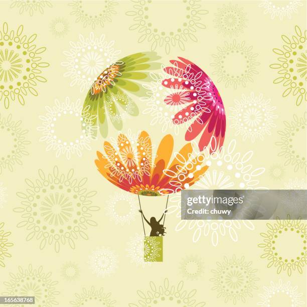 Spring Air Balloons 624 Hot Air Balloon Flowers Stock Photos, High-Res Pictures, and Images ...