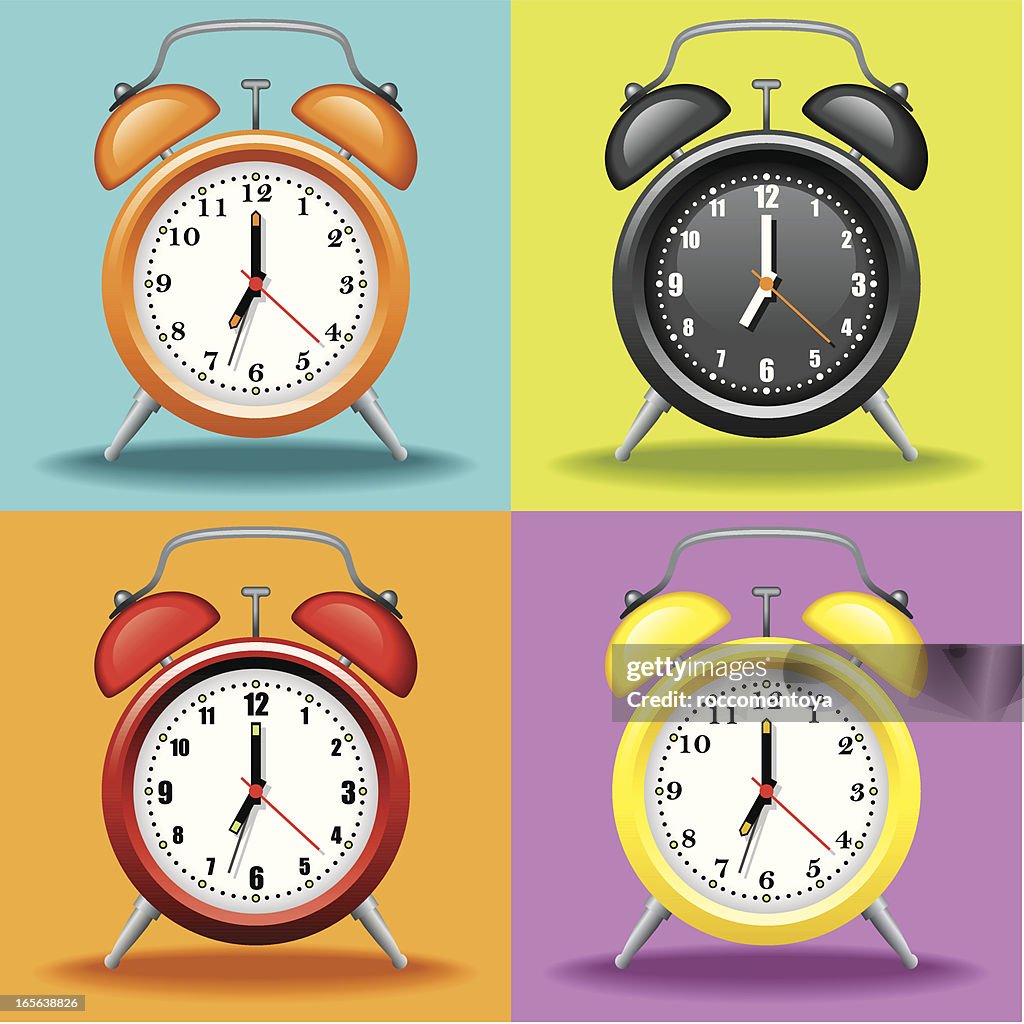 Conjunto de ícones, vigias ('Watches'