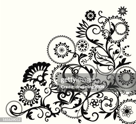 Flora pattern design Flora pattern design