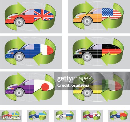 Cars Label Visual Car Labels High-Res Vector Graphic - Getty Images