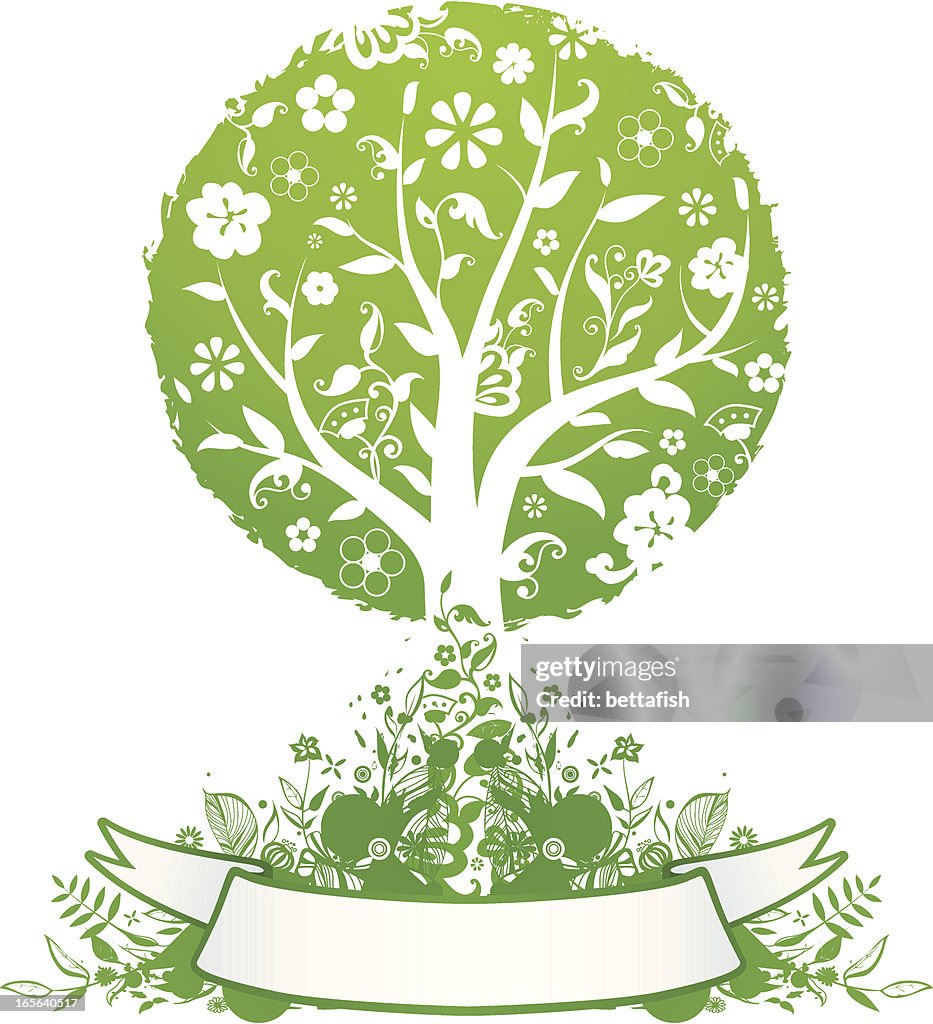 Spring Tree Design High-Res Vector Graphic - Getty Images
