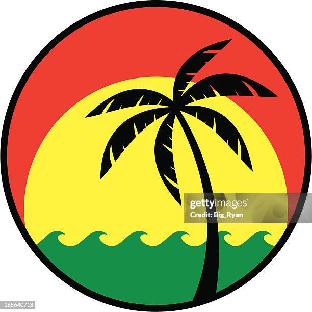 stockillustraties, clipart, cartoons en iconen met jamaican icon - rastafarian