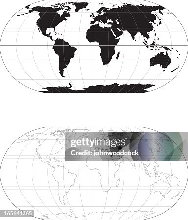 Mono world map Mono world map