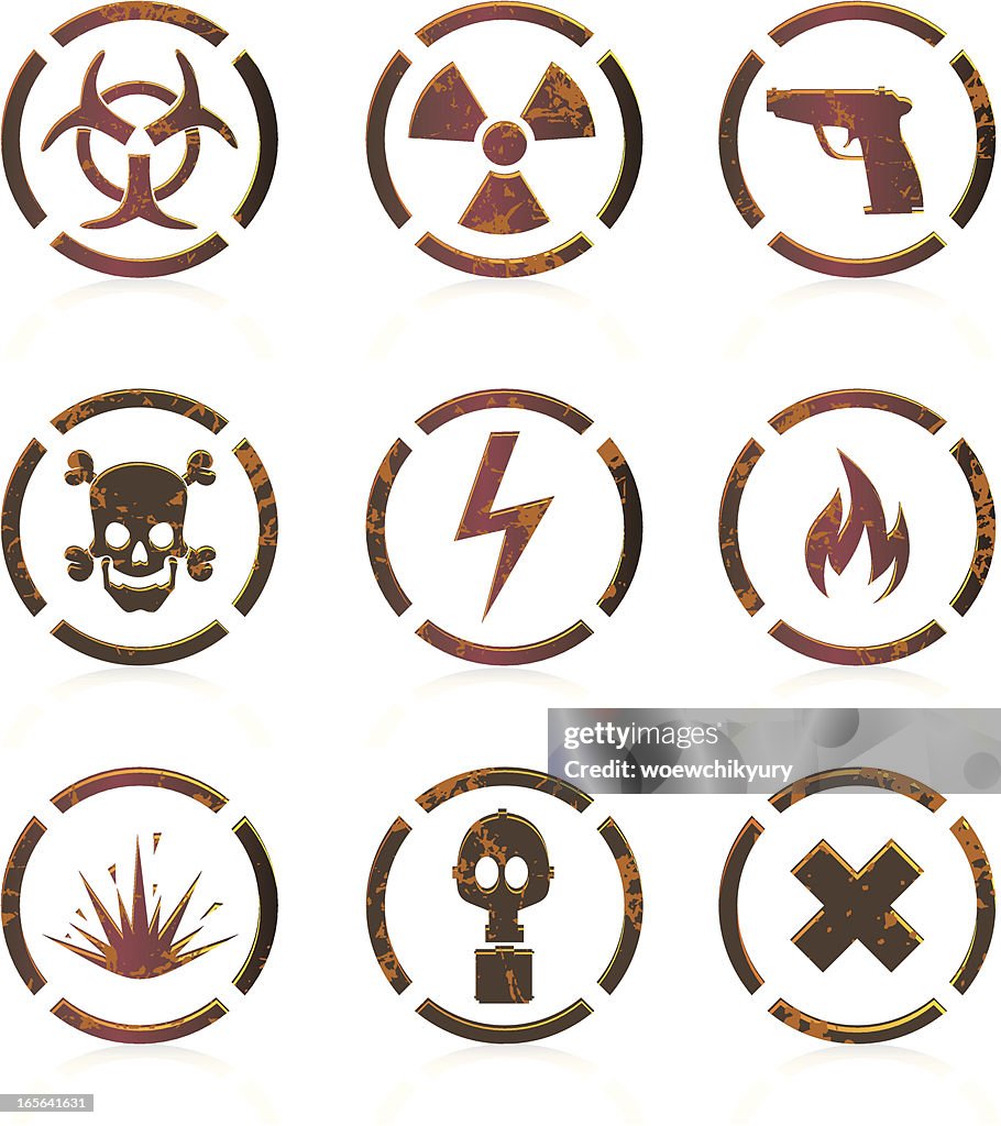 Dangerous icons (animals)