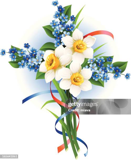 illustrations, cliparts, dessins animés et icônes de cross de narcissuses - croix religieuse