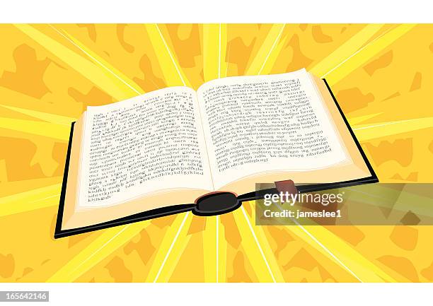 bible - open bible stock illustrations