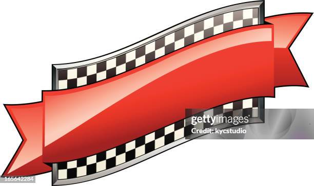 Racing Ribbon Design Checkered Flag Ribbon Photos and Premium High Res Pictures - Getty Images
