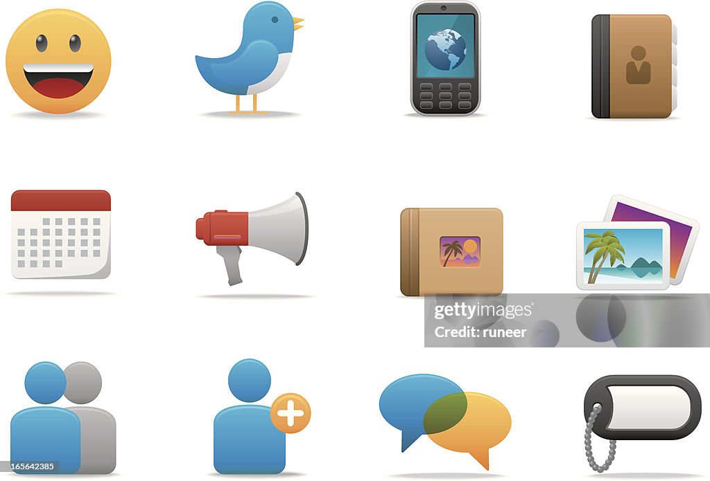 Social Network icons | Premium Matte series