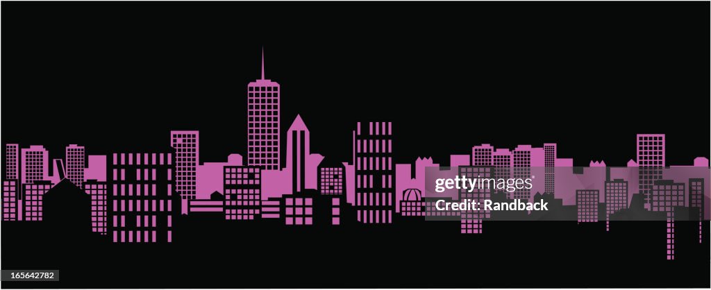 Pink skyline
