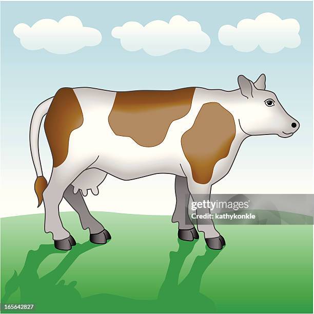 Cow Side Prof 80 Cow Side Profile High Res Illustrations - Getty Images