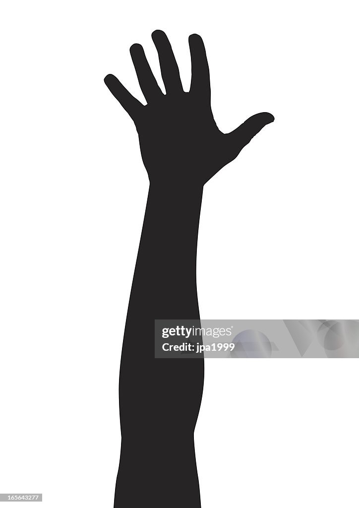 Reaching Hand High-Res Vector Graphic - Getty Images