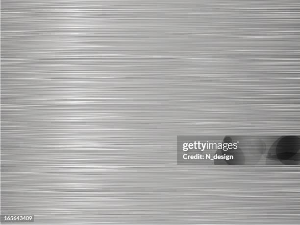 vector aluminum - brushed metal stock illustrations