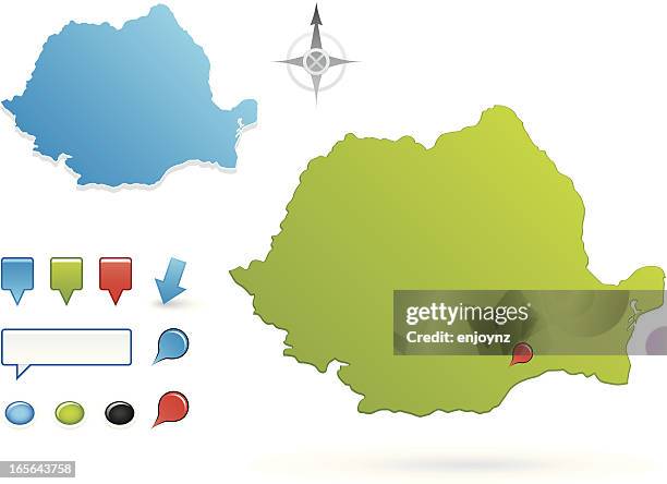 romania - bucharest stock illustrations