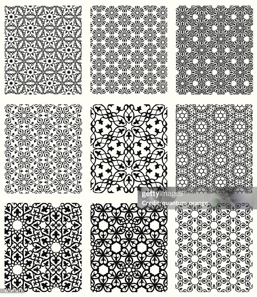 Islamic Patterns Set
