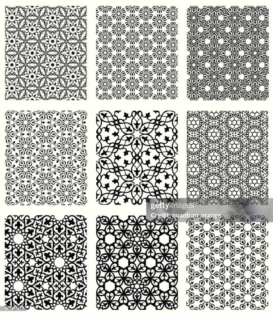 Islamic Patterns Set High-Res Vector Graphic - Getty Images