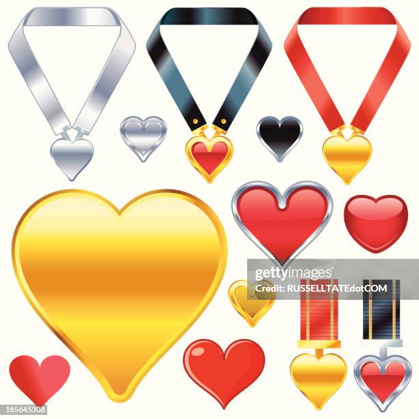have a heart - different cups stock illustrations