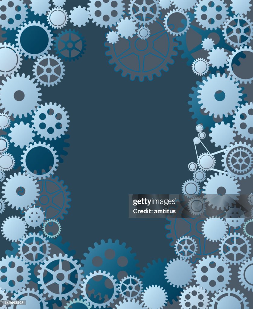 Cogwheel Border High-Res Vector Graphic - Getty Images