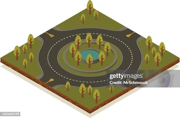 Isometric Roud Isometric Roundabout Photos and Premium High Res Pictures - Getty Images