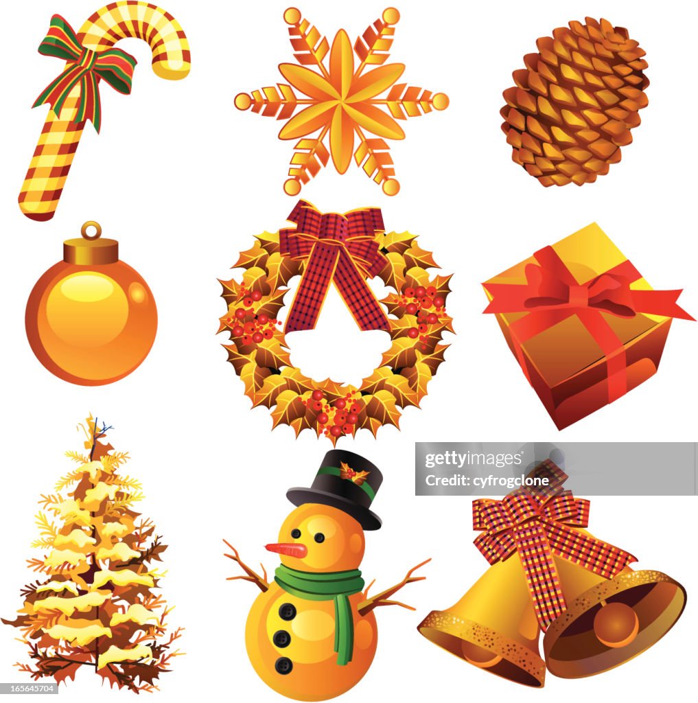 Christmas In Gold