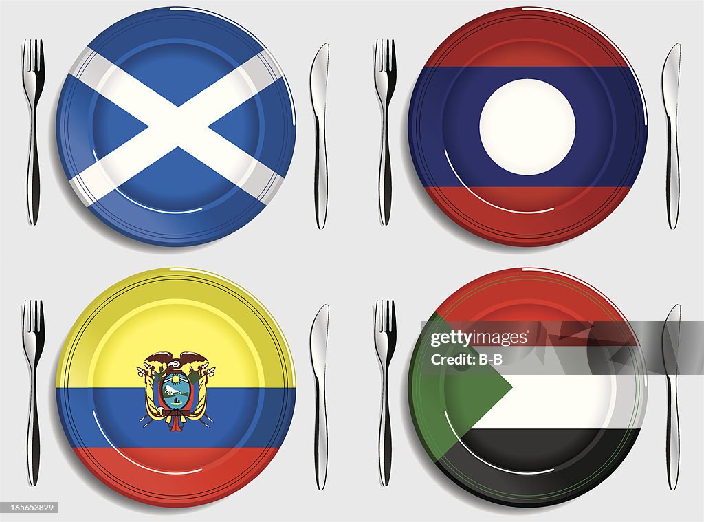 Food-Scotland-Laos-Ecuador-Sudan
