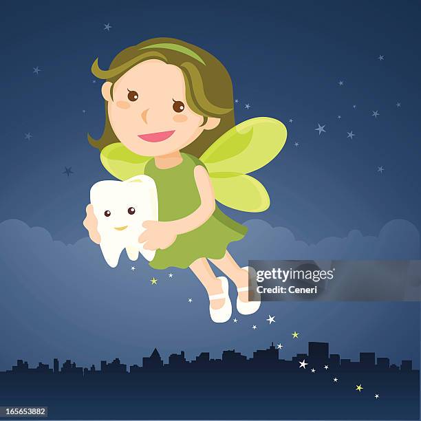 tooth fairy - tooth fairy stock illustrations