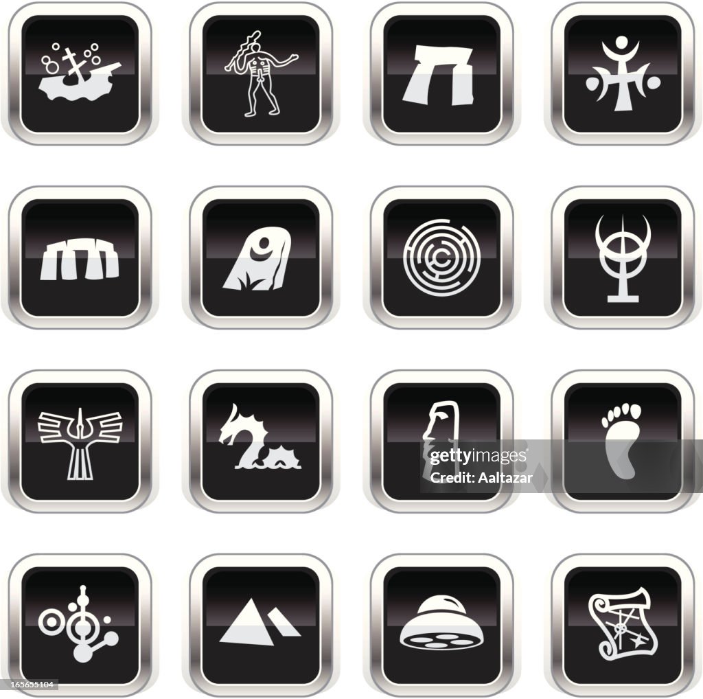 Supergloss Black Icons - Mysteryes