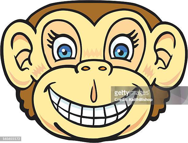 Monkey Crazy Smiling Cartoon High-Res Vector Graphic - Getty Images