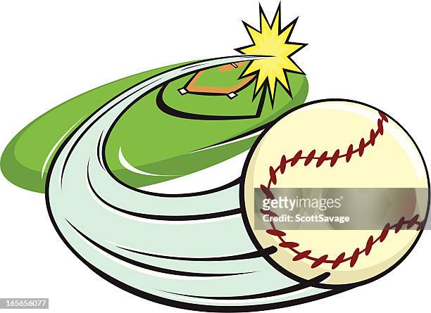 home run - grand slam baseball stock illustrations