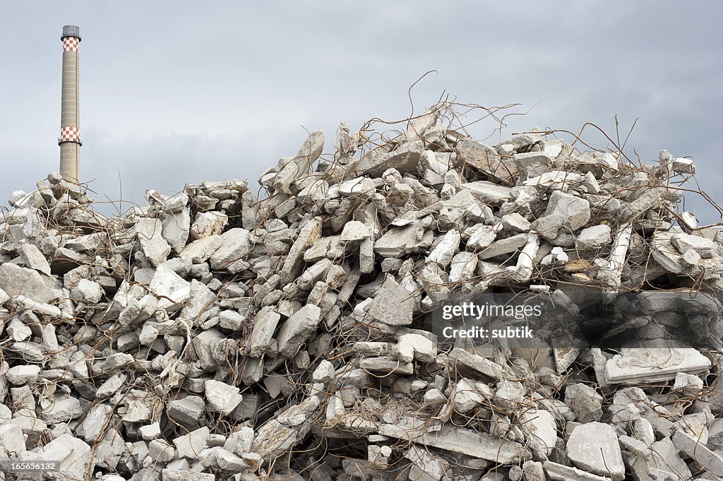 Existing Building Rubble Building Site Rubble High-Res Stock Photo - Getty Images