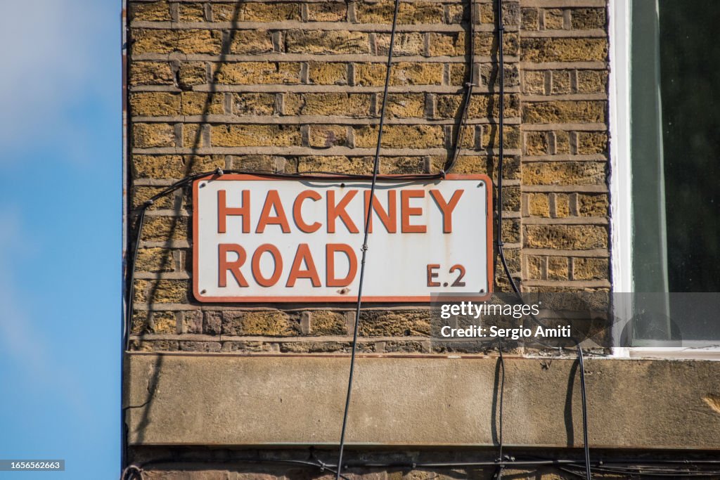 Hackney Road sign