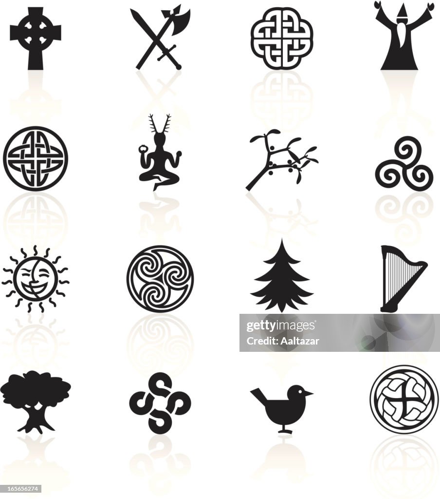 Black Symbols - Celtic