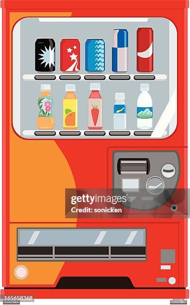 soft drinks vending machine - 便利 幅插畫檔、美工圖案、卡通及圖標