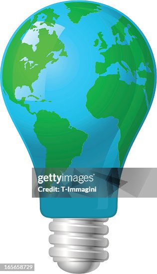Globe lightbulb Globe lightbulb