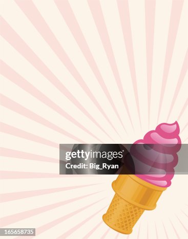 Soft serve background Soft serve background