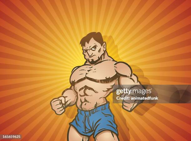 ultimate fighter - ultimate frisbee stock illustrations