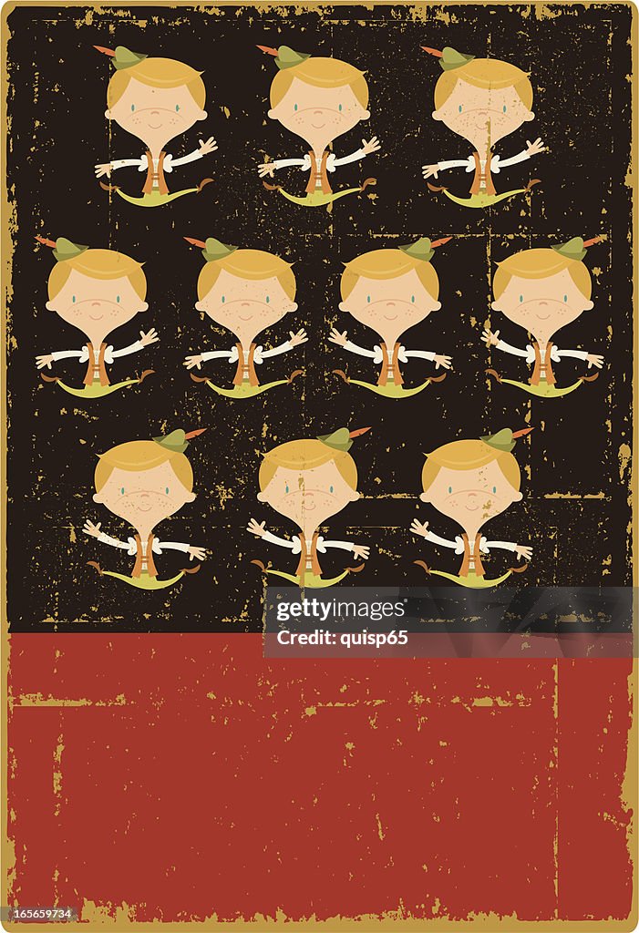 Vintage Ten Lords a Leaping