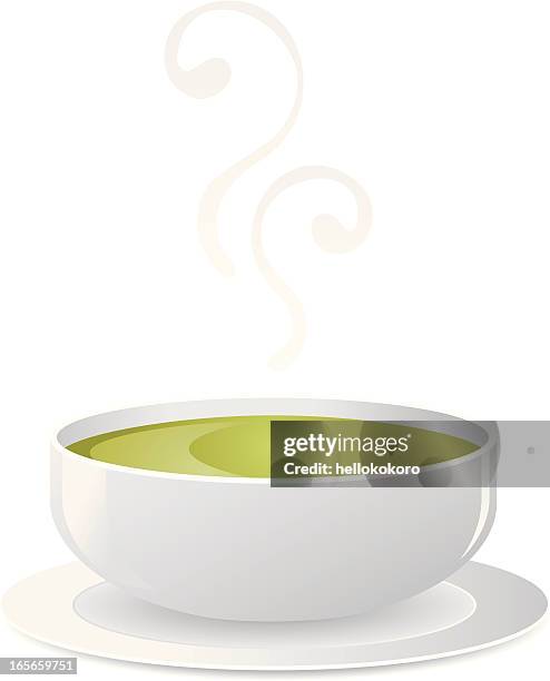 split pea soup - split pea soup stock illustrations