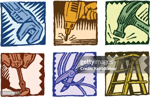 Construction Tools - Handyman Icons Construction Tools - Handyman Icons