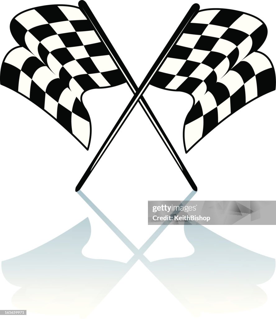 Large Racing Flag Checkered Flags Auto Racing High-Res Vector Graphic - Getty Images