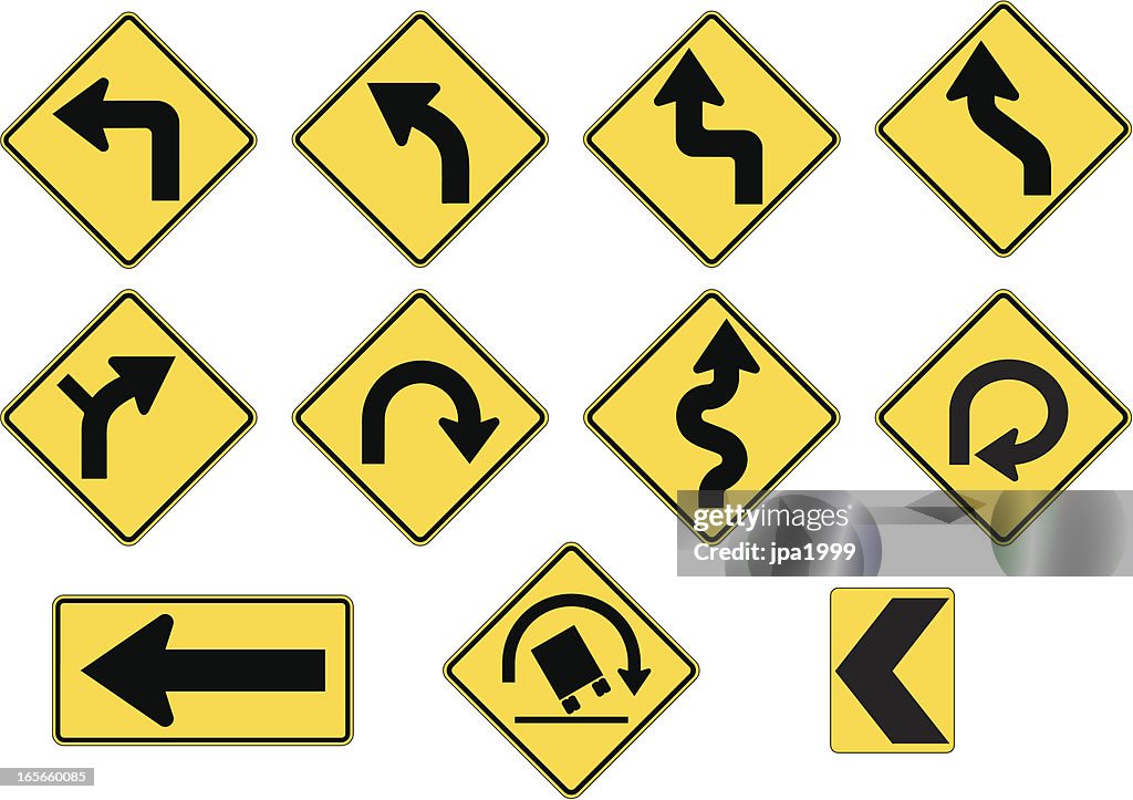 Official Road Signs High-Res Vector Graphic - Getty Images